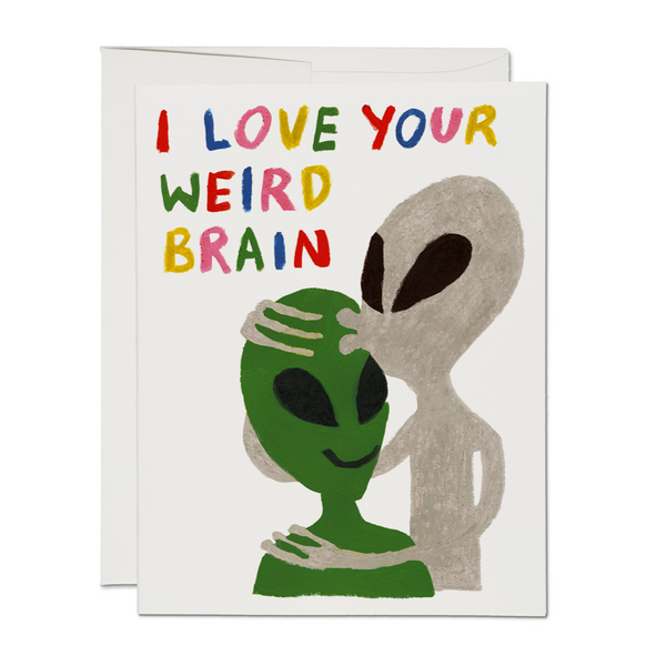 Alien Love Card