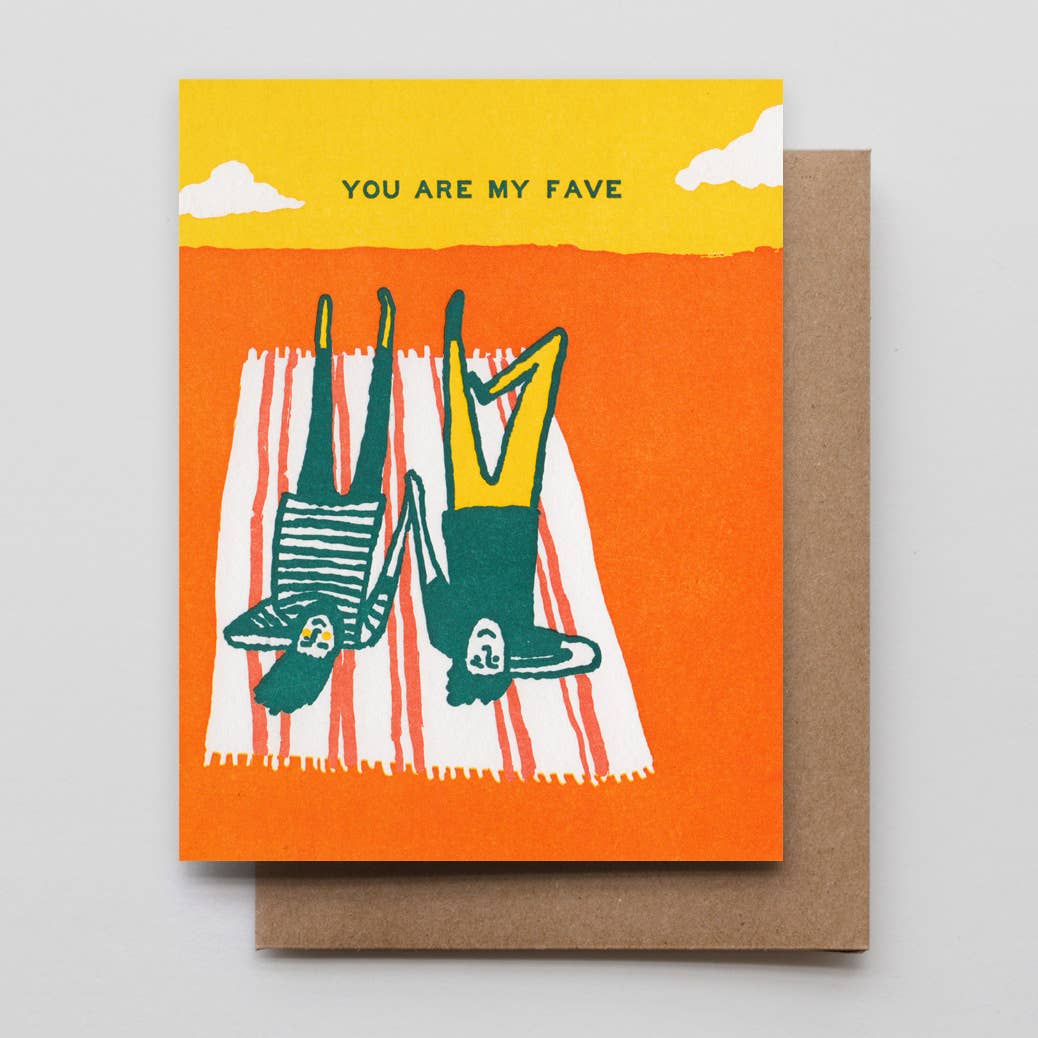 You Are My Fave Card