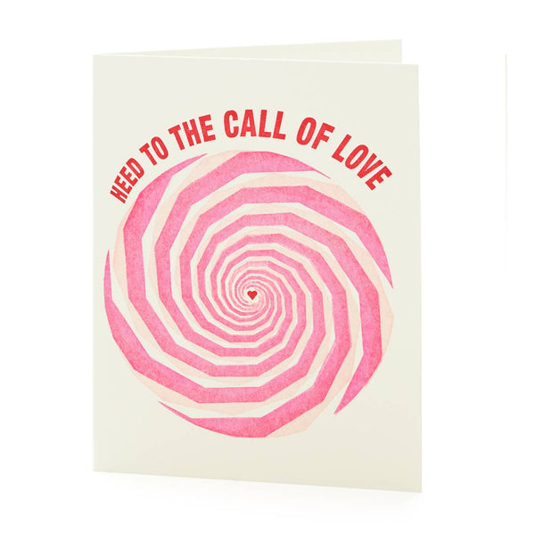 Hypnotic Call of Love Card