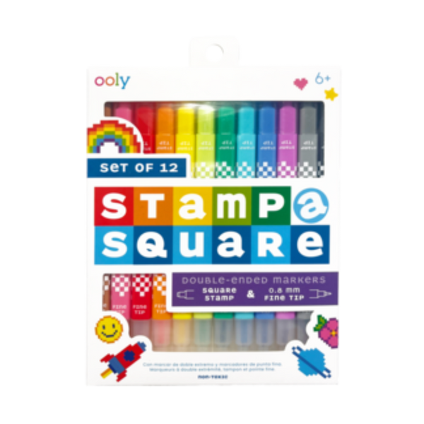Stamp-A-Square Markers