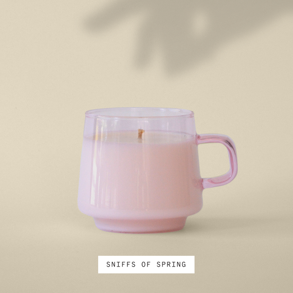 Sniffs of Spring Candle Cup