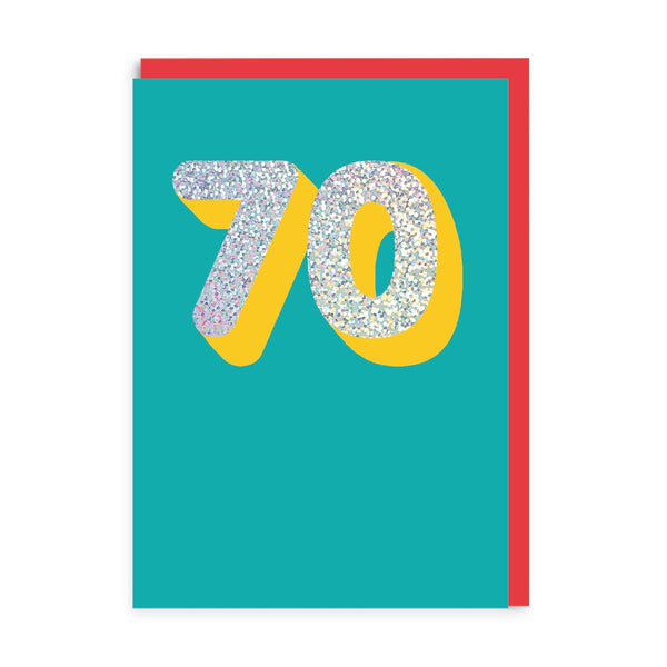 70 Birthday Card