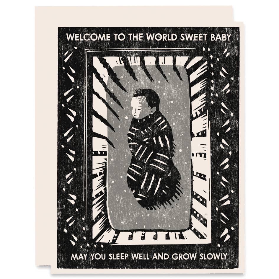 Welcome To The World Card