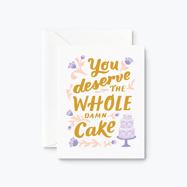 Whole Cake Card