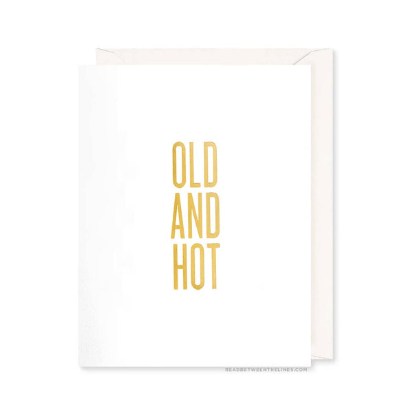 Old And Hot Card