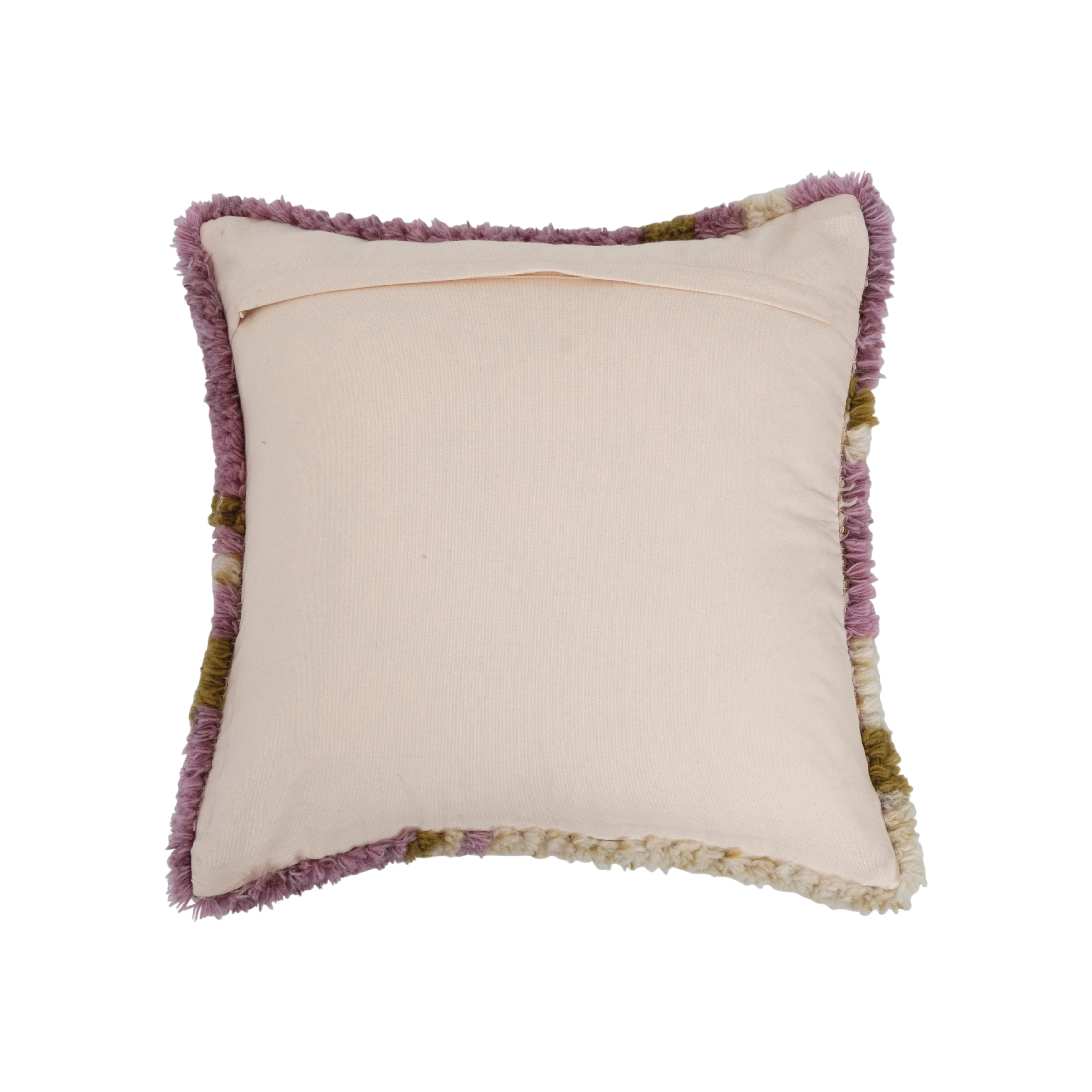 Lilac Tufted Pillow