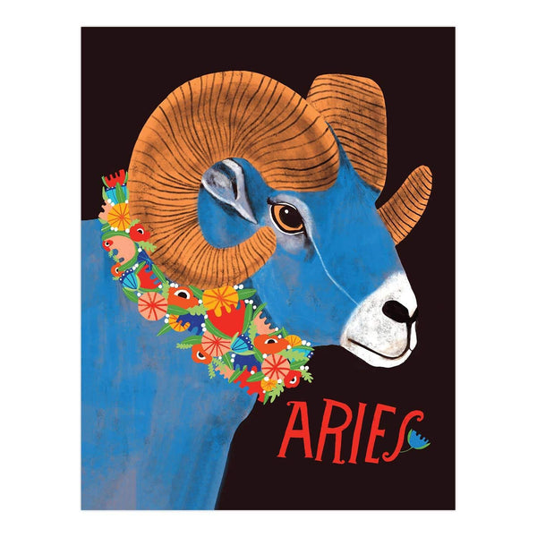 Zodiac Cards, Box of 12 Aries - DIGS