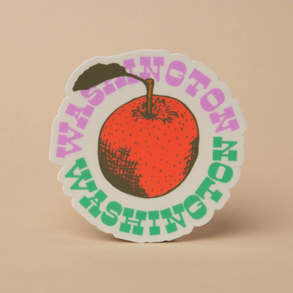 Washington Apple Sticker