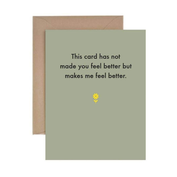 Me Feel Better Card - DIGS