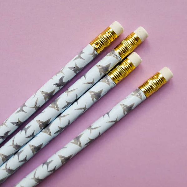 Shark Pencils Set