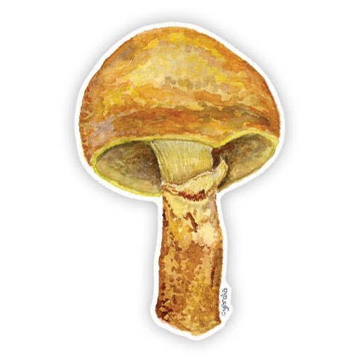 Larch Bolete Mushroom Sticker