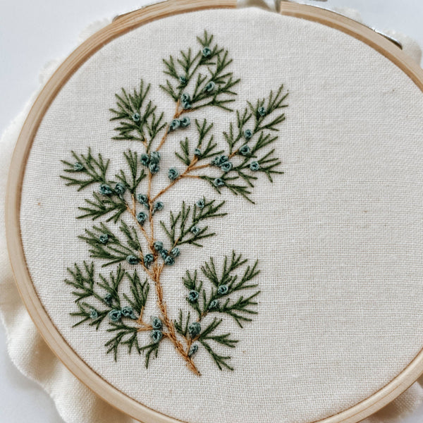 Juniper Embroidery Kit