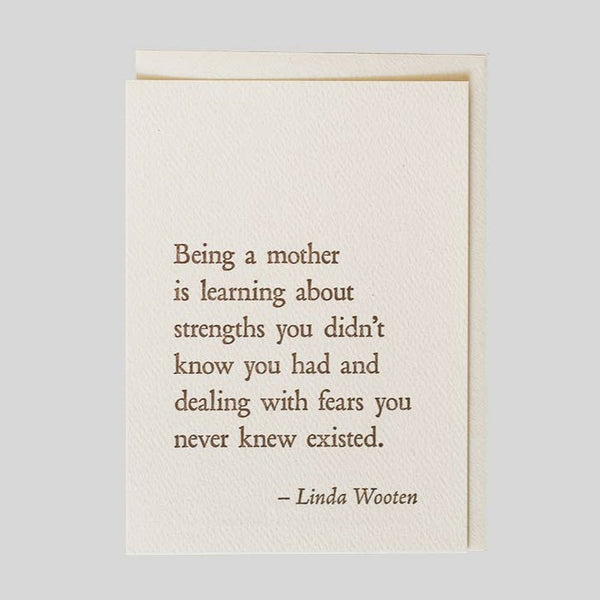 Linda Wooten - Mother Strength Card