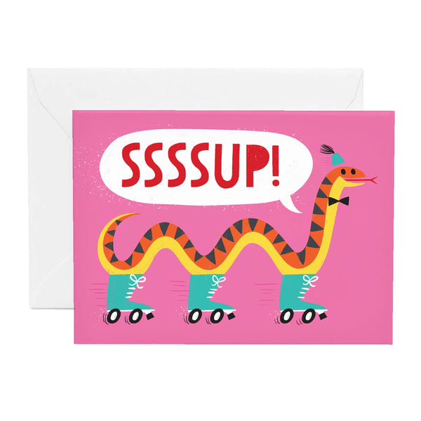 Ssssup! Snake Mini Card