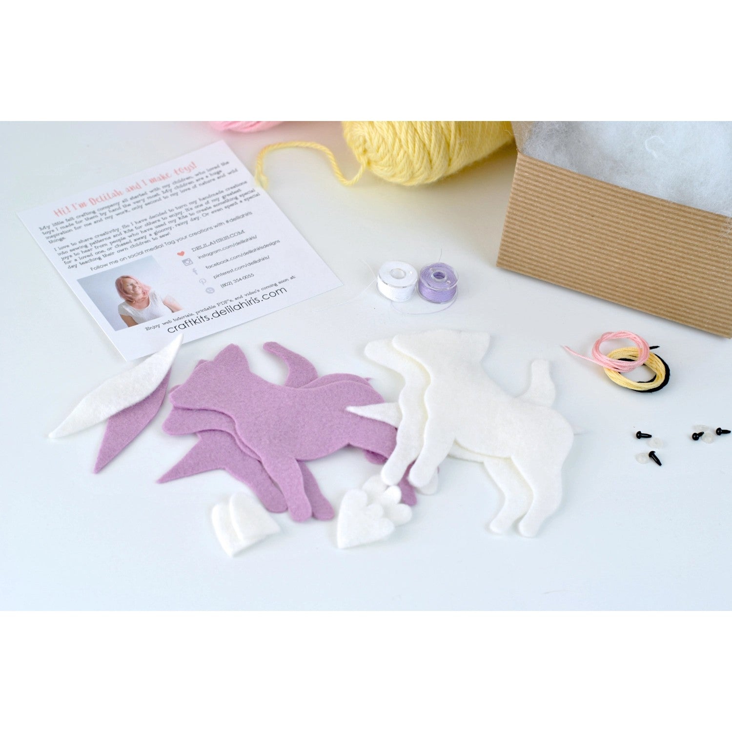 Baby Unicorns Felt Craft Kit