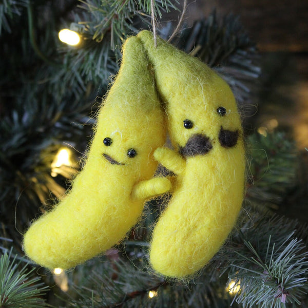 Bananas in Love Ornament