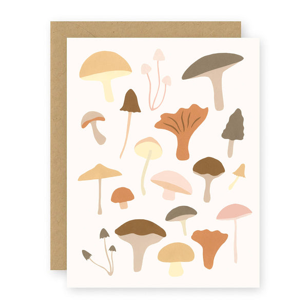Mushrooms Notecard