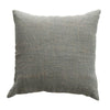Blue Woven Cotton & Linen Striped Pillow - DIGS
