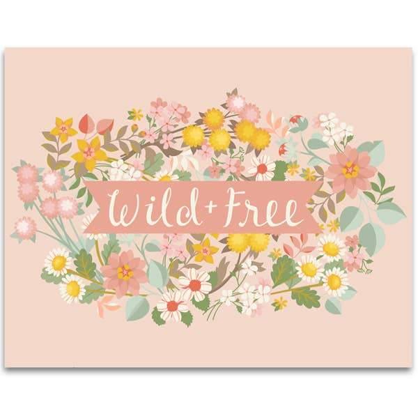 Wild and Free Art Print - DIGS