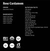 Rose Cardamom Chocolate Bar