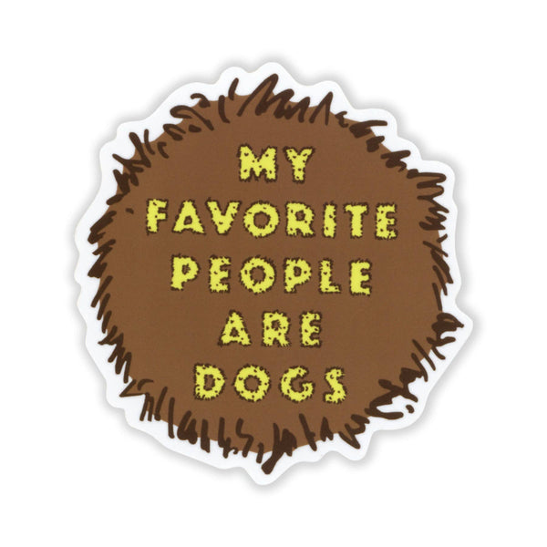 Favorite Dogs Sticker