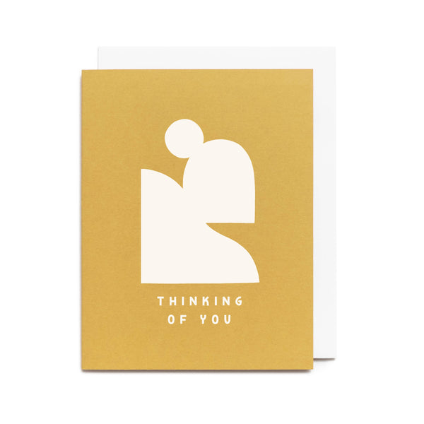 Thinking of You Silhouette Card