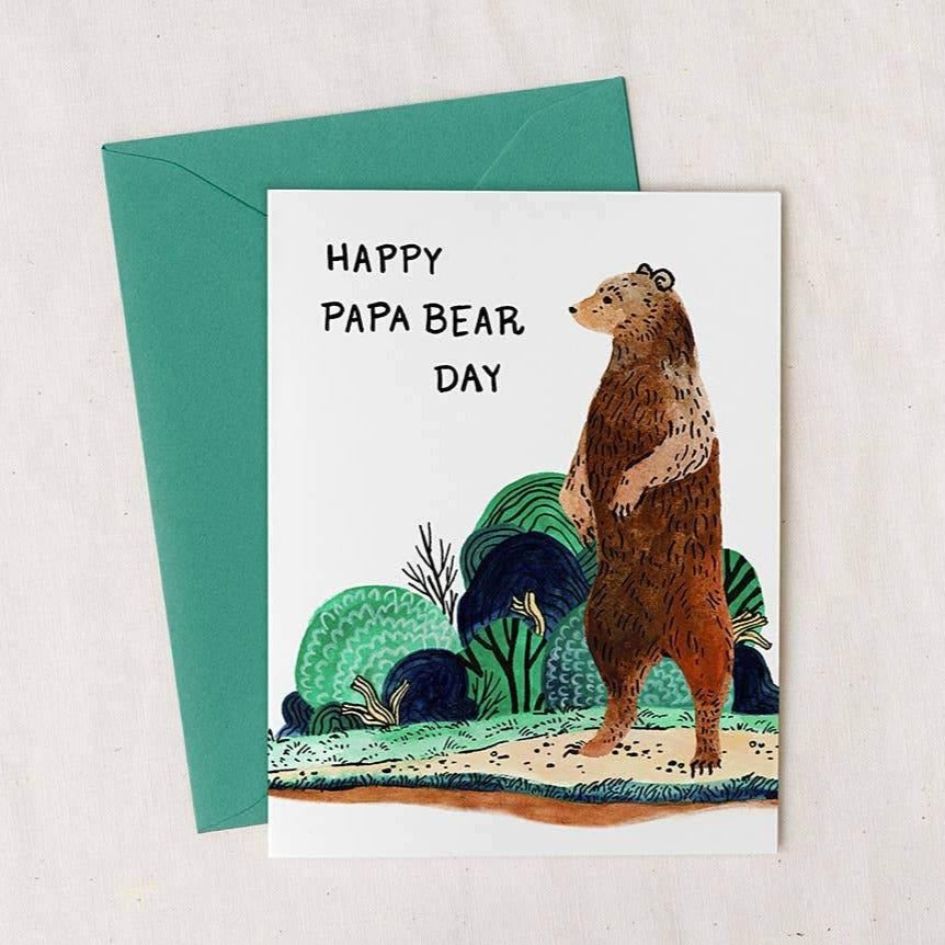 Happy Papa Bear Day Greeting Card - DIGS