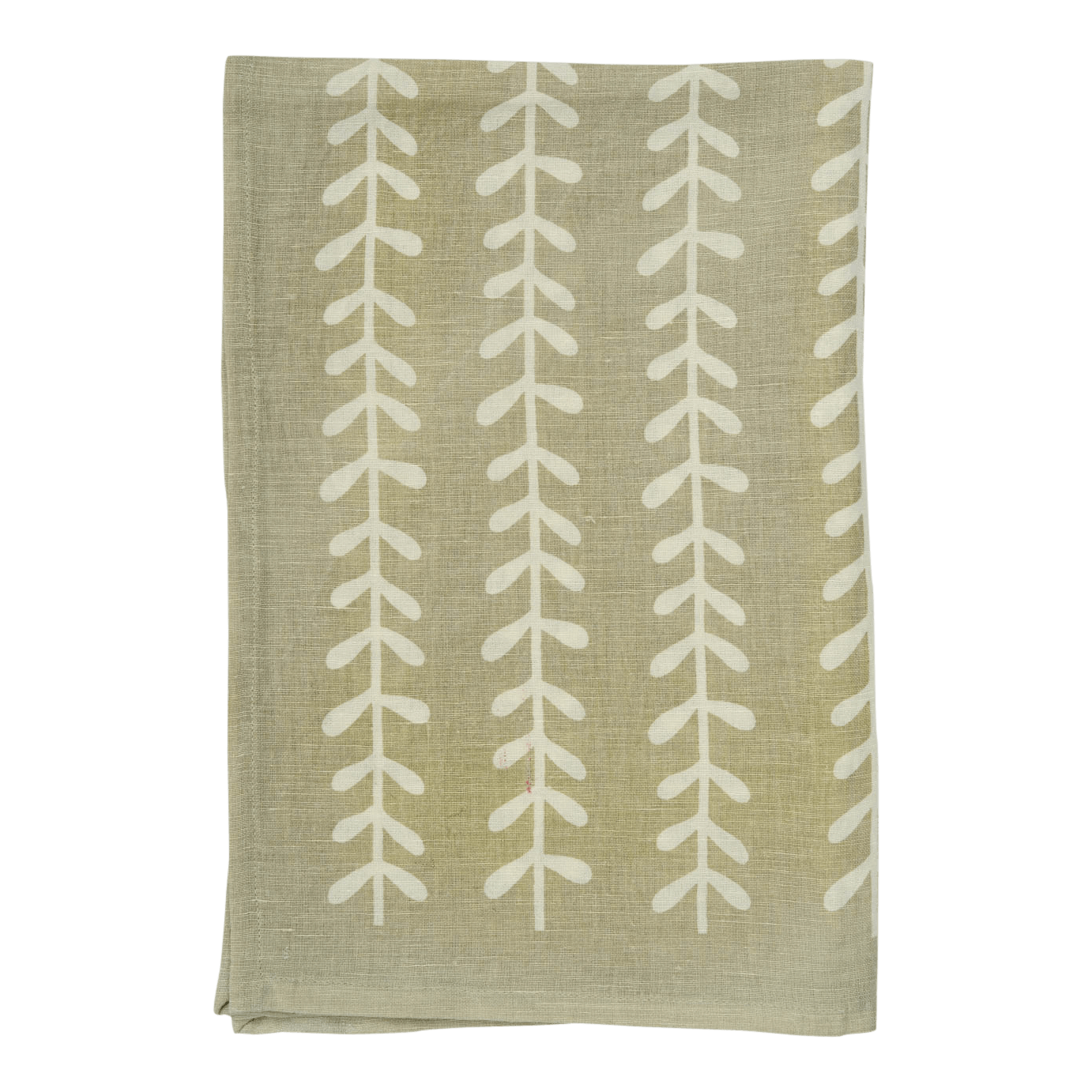 Stone Leaf Linen Cotton Tea Towel - DIGS