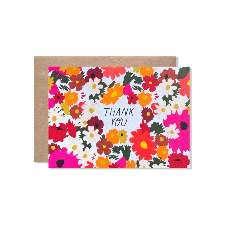 Thank You Martha's Garden Card