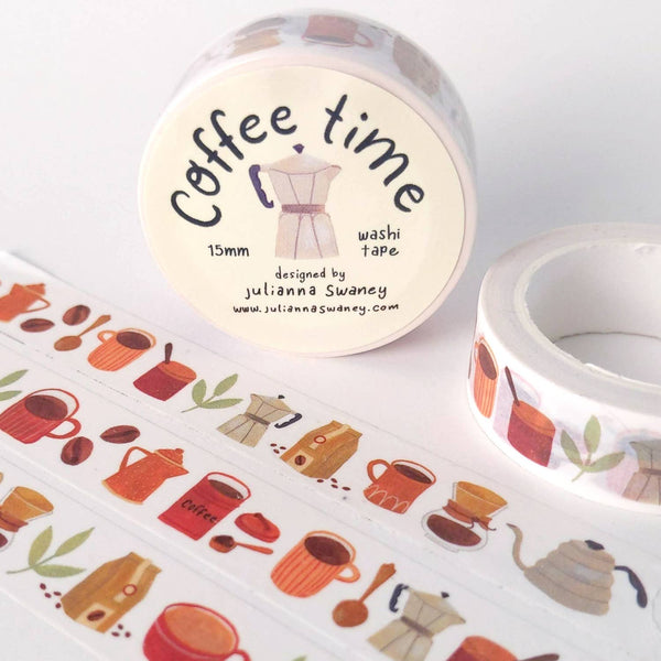 Coffee Time Washi Tape