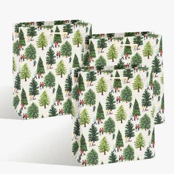 Christmas Tree Farm Gift Bag: Medium Set/3