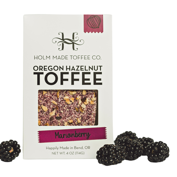 Oregon Hazelnut Toffee: Marionberry
