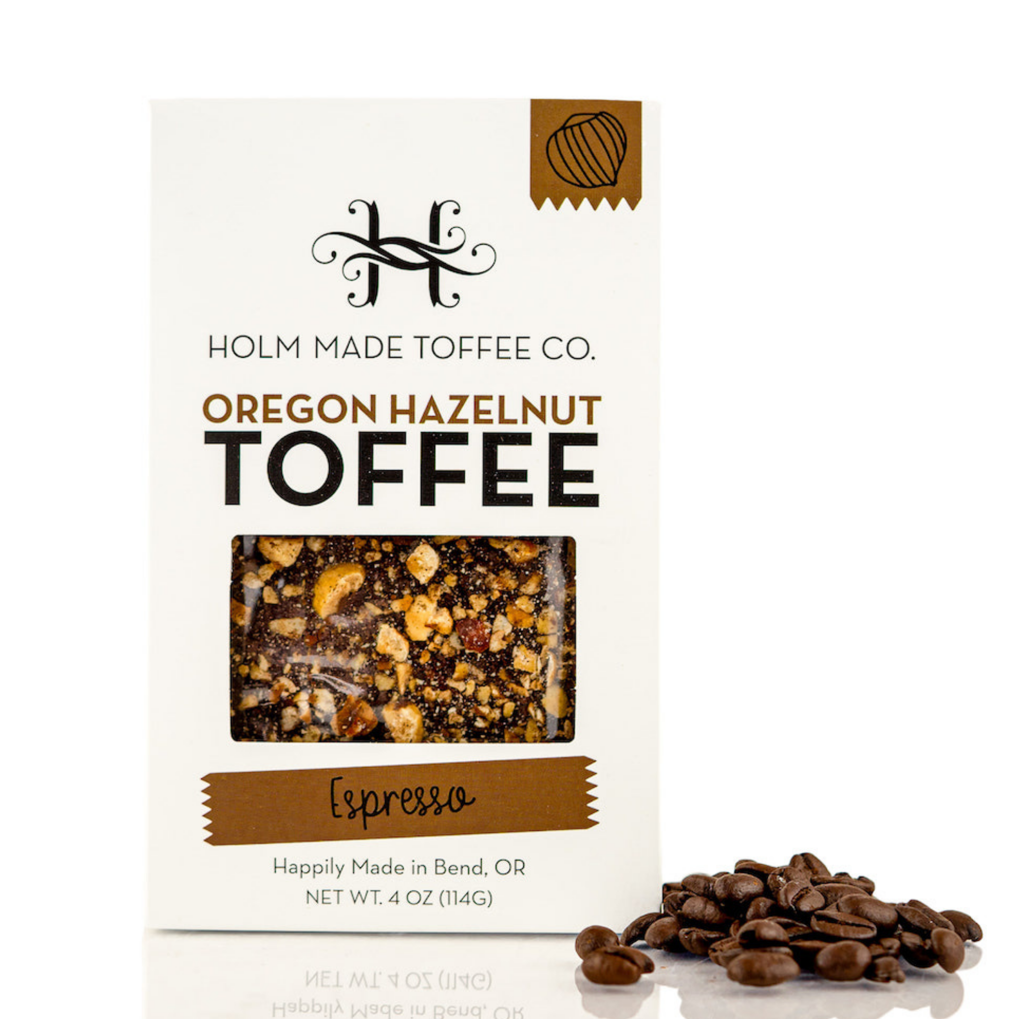 Oregon Hazelnut Toffee: Espresso