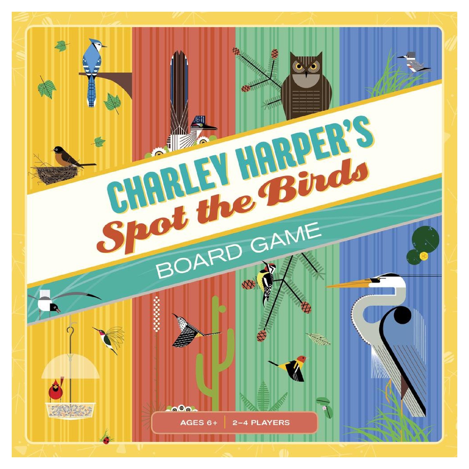 Charley Harper's Spot the Birds Board Game