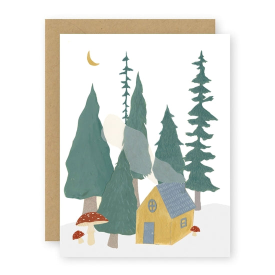 Forest Collage Card