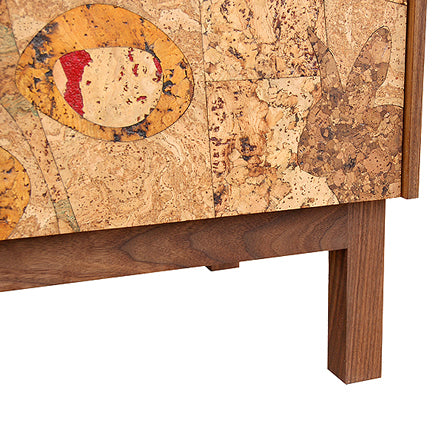 Cork Mosaic Forest Sideboard