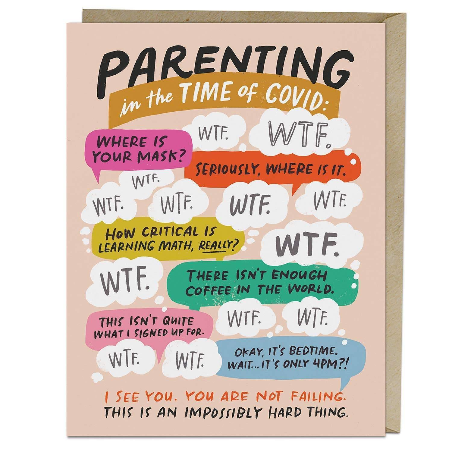 Parenting in the Time of COVID Card - DIGS
