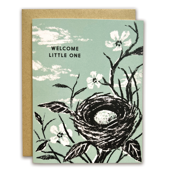 Welcome Little One Nest Card