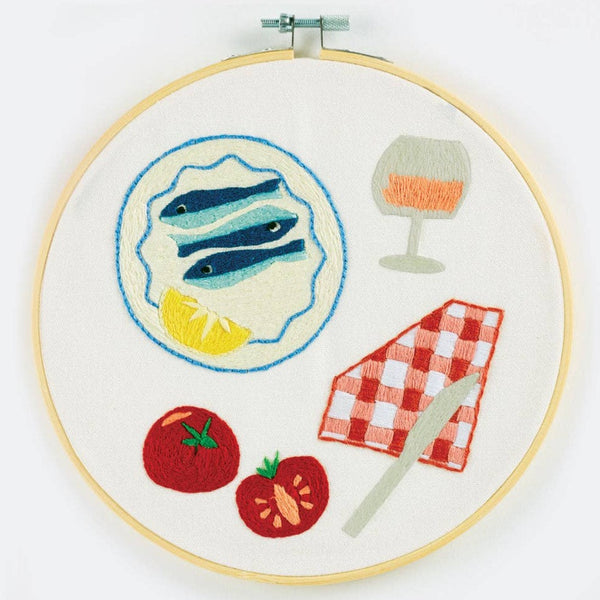 Embroidery Kit: Picnic