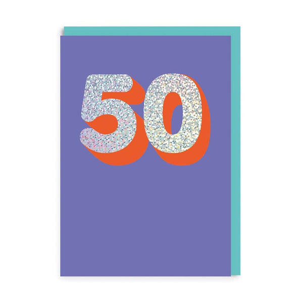 50 Birthday Card