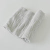 Cotton Muslin Swaddle: Grey Stripe - DIGS