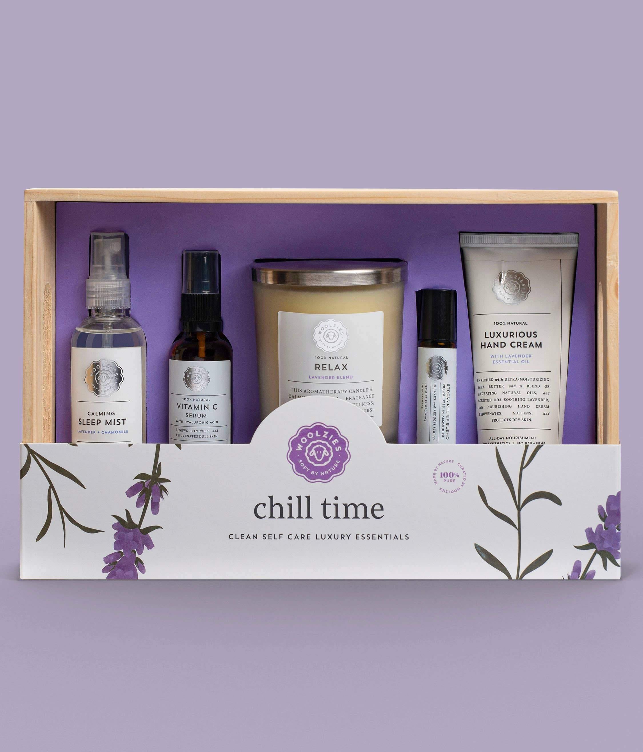 Self care Luxury Essentials Gift Box: Chill Time - DIGS