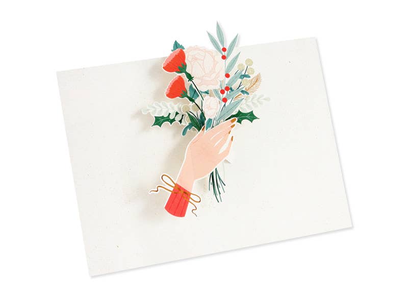 Offering Hand Pop-Up Card