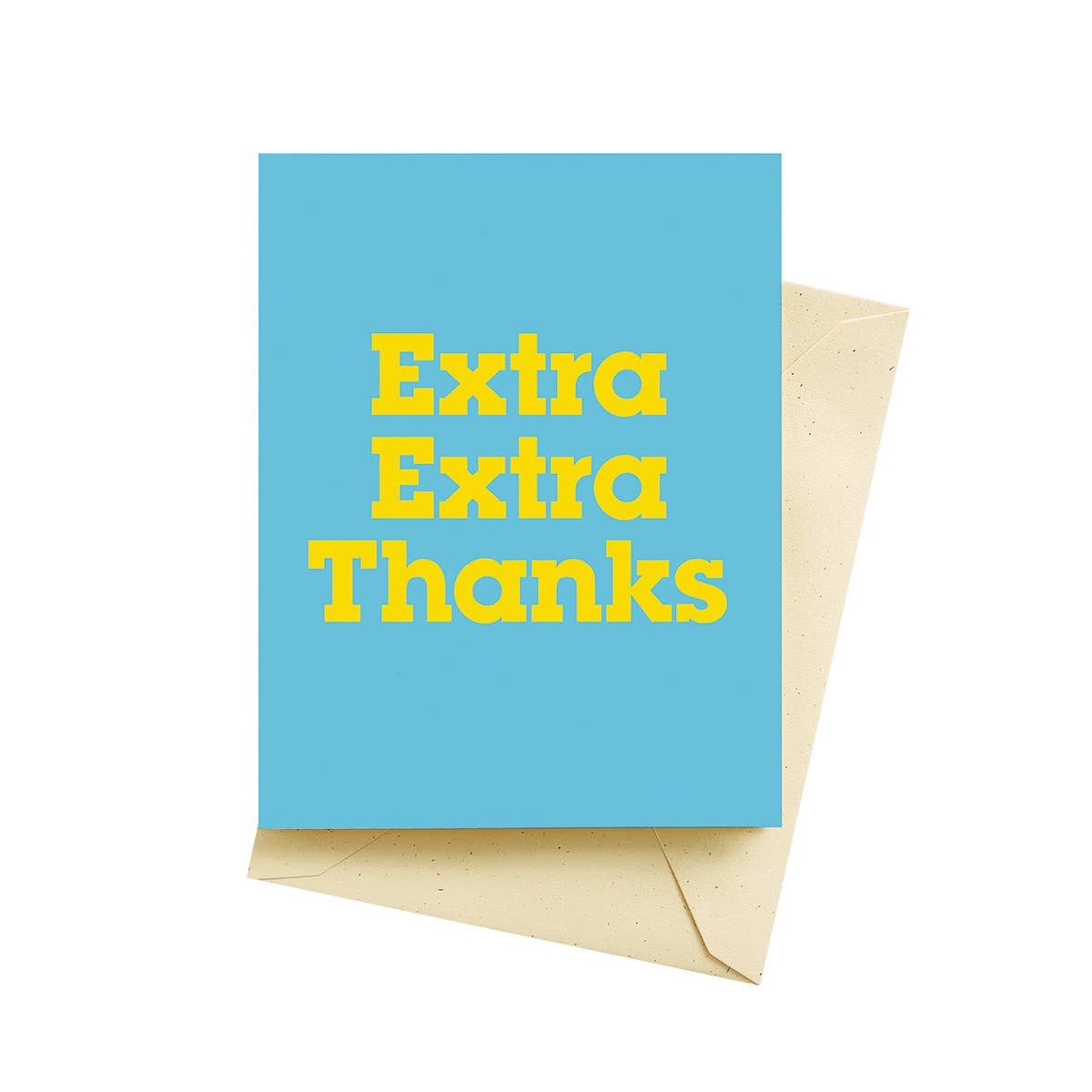 Extra Thanks Card