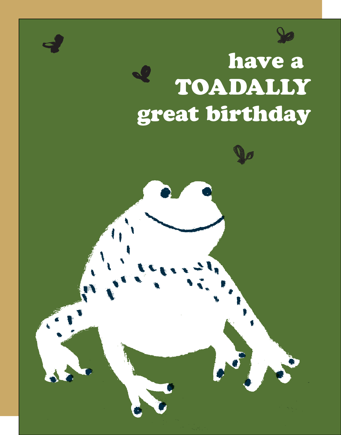 Toad Birthday Card