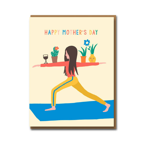 Yoga Mom Card