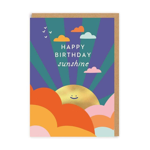 Happy Birthday Sunshine Greeting Card - DIGS