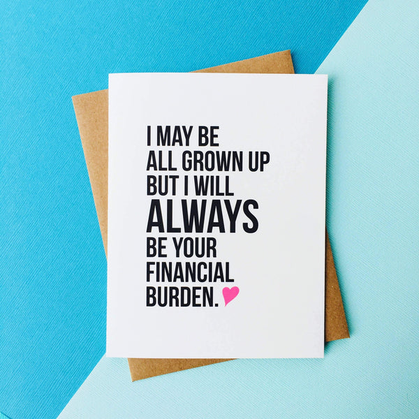Financial Burden Card - DIGS