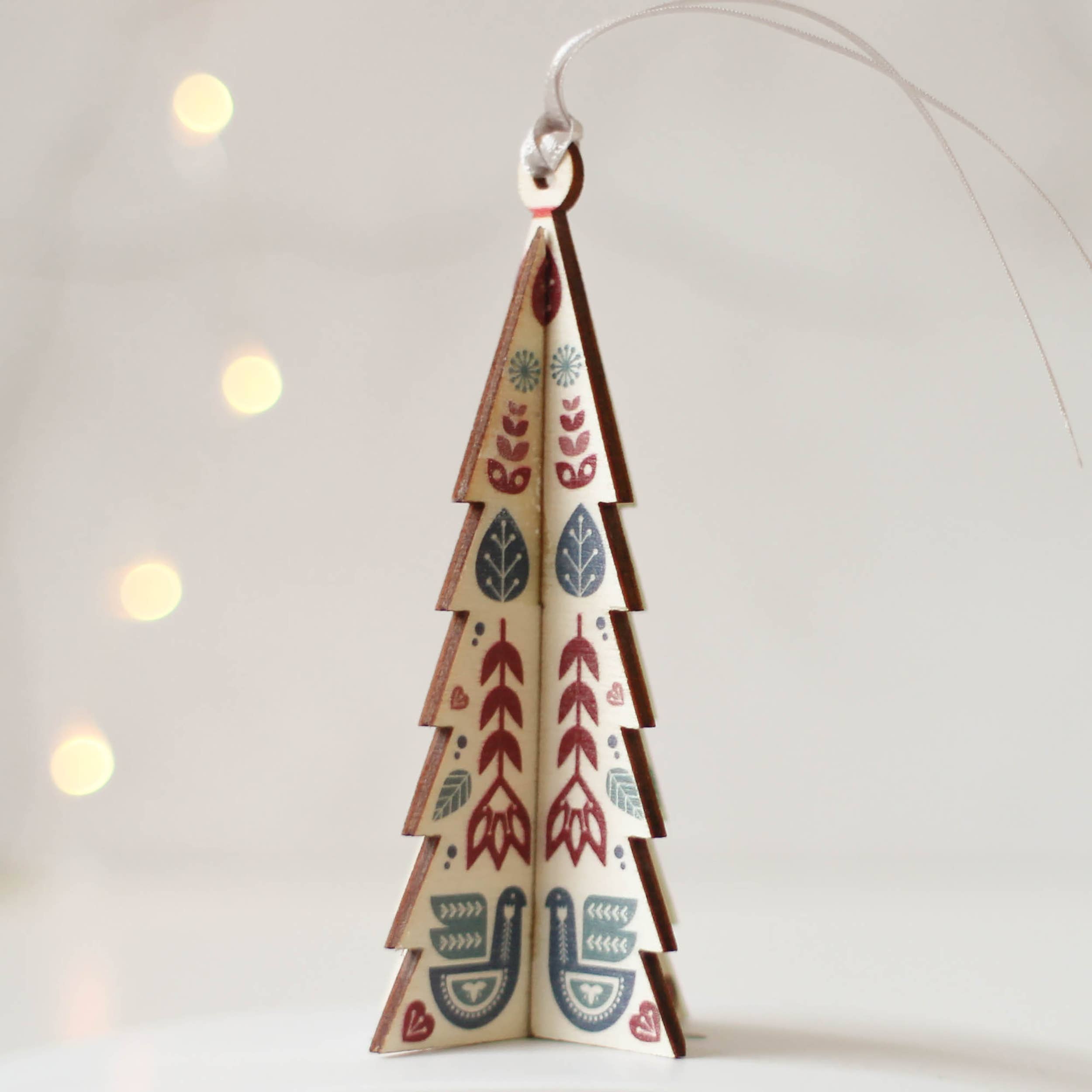 Folk Tree Decoration Ornament