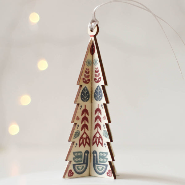 Folk Tree Decoration Ornament